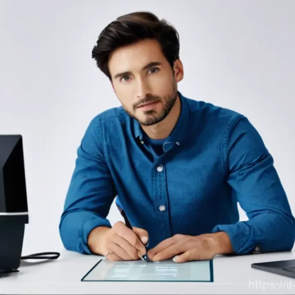 사진 자격증과 관련된 국내외 자격증 비교 - **Prompt:** A professional male photographer, approximately 35 years old, with short, neatly styled ...