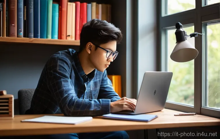 사진 자격증 필기시험 고득점 비결 - **Prompt 1 (Fundamentals of Photography: Exposure Triangle)**
    "A vibrant, realistic photograph o...