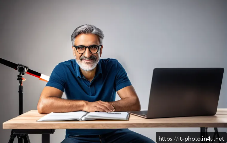 사진 자격증 취득 과정 - A professional photography certification exam setting in Italy, showing a confident adult photograph...