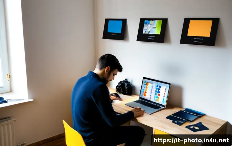 사진 자격증과 관련된 최신 트렌드 - Photorealistic editorial scene of an Italian photography student preparing for a professional certif...